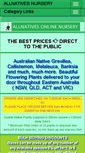 Mobile Screenshot of allnatives.com.au